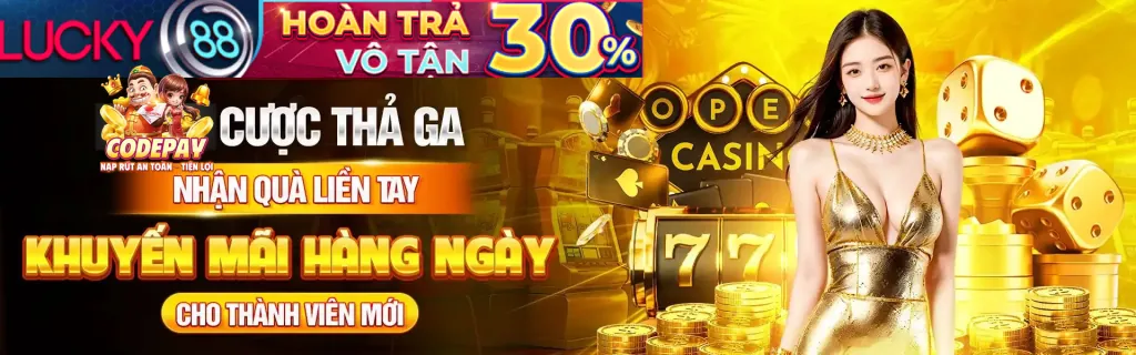 Thưởng 100% Nạp Đầu